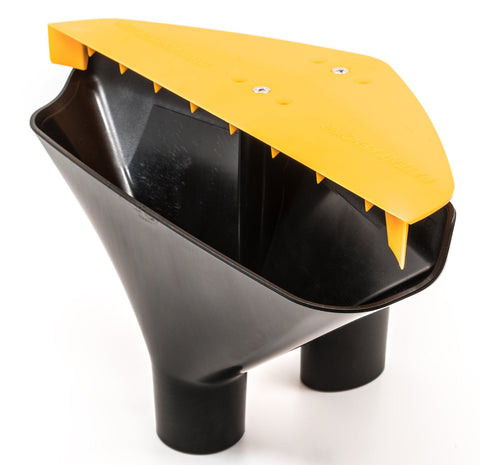 POP EEZE popcorn ceiling scraper attachment ready for cleaner, dust-free texture removal.