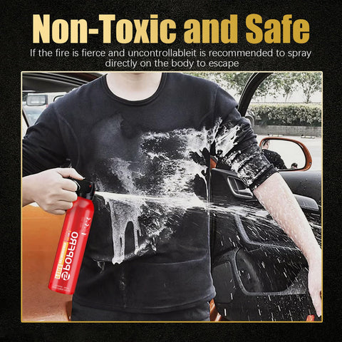 POPFRO kitchen oil fire extinguisher for safe cooking areas.
