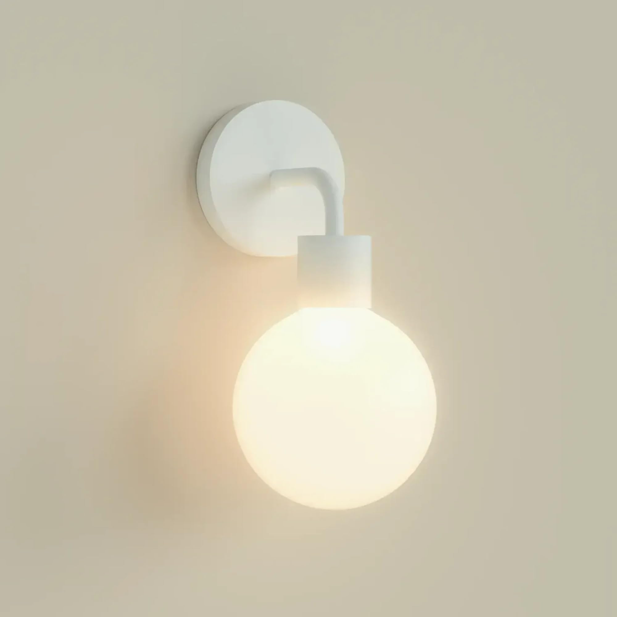 Poplight wireless wall sconce with Shark Tank branding, easy adhesive install for cord-free ambient lighting.