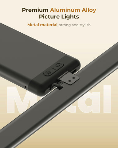 PopoIron Picture Light supports touch and remote controls for quick changes.