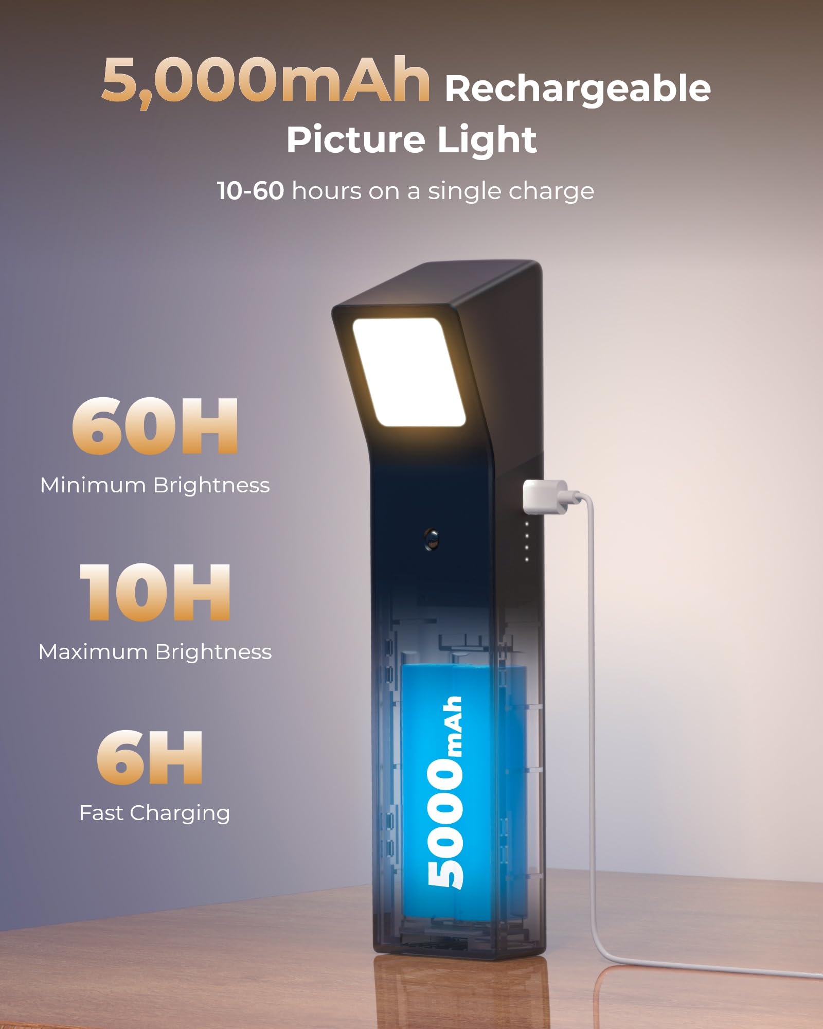 PopoIron remote-controlled wall light enabling easy adjustments from a distance.