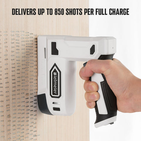 Populo Bielmeier compatible with T50 staples and brad nails for DIY versatility.
