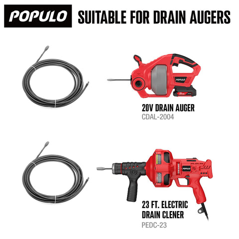 Populo segmented cable design enabling easy installation
