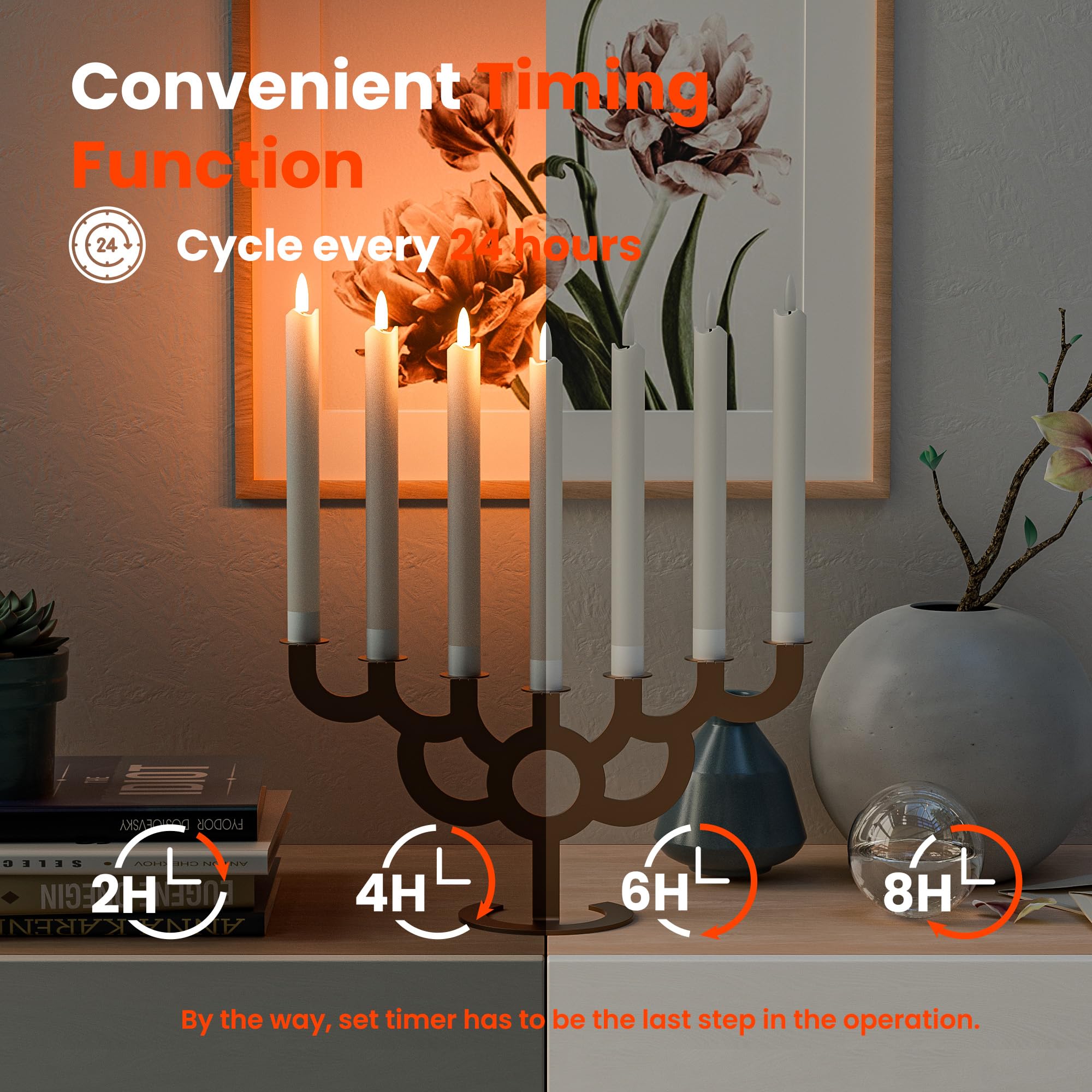POQCCT timer options automate lighting for evenings without constant monitoring.