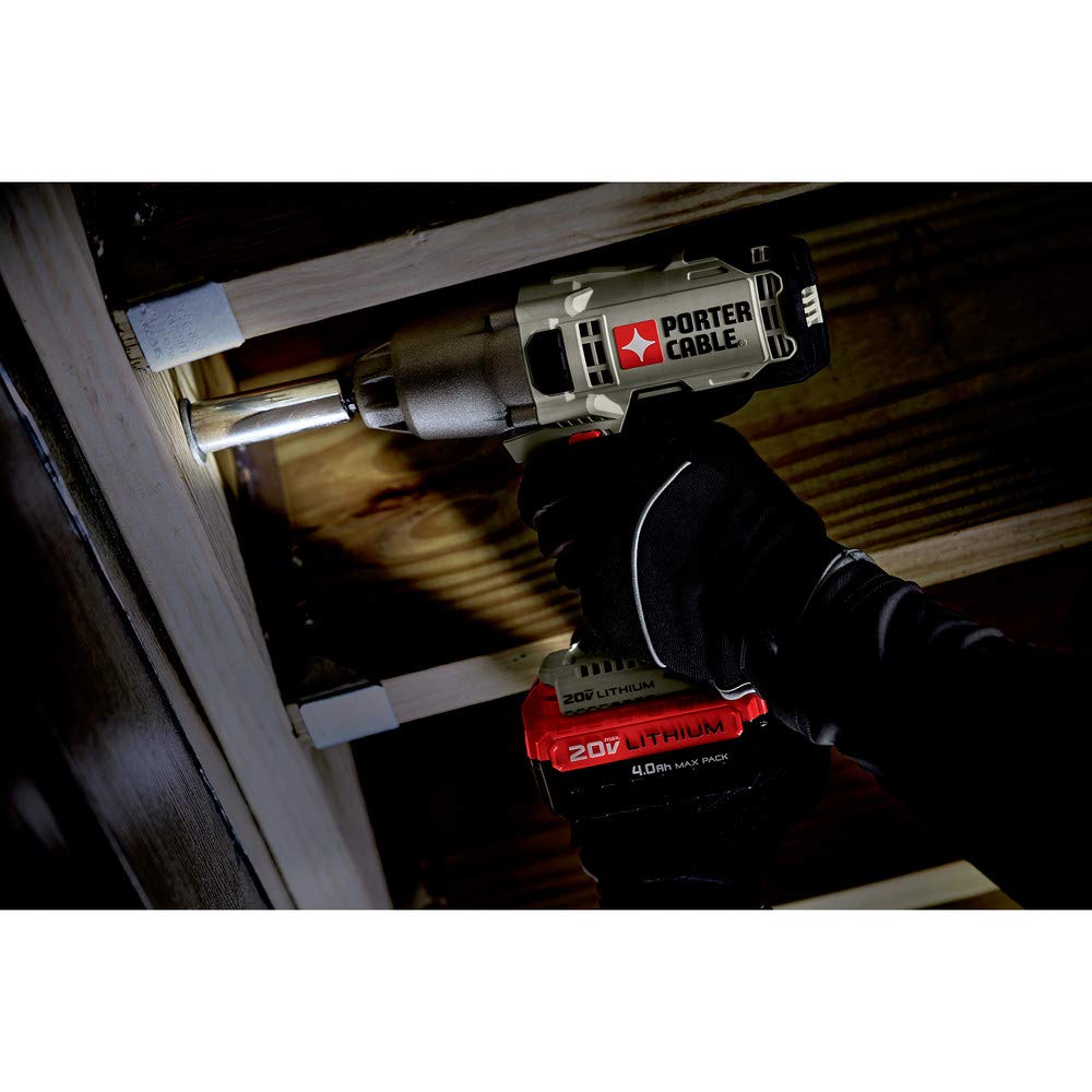 Porter-Cable PCC740LA pro-grade lithium battery for long life.