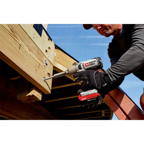 Porter-Cable PCC740LA full variable speed trigger for precise control.