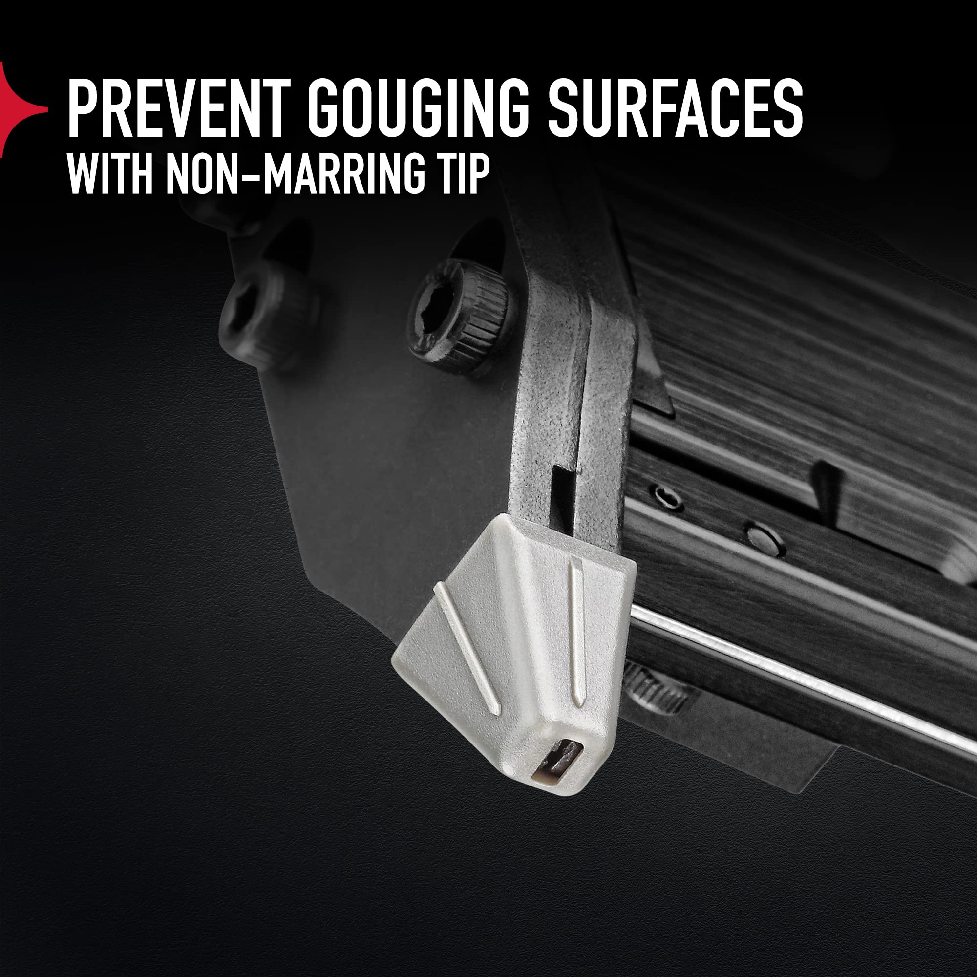 Carrying case included for organized transport.