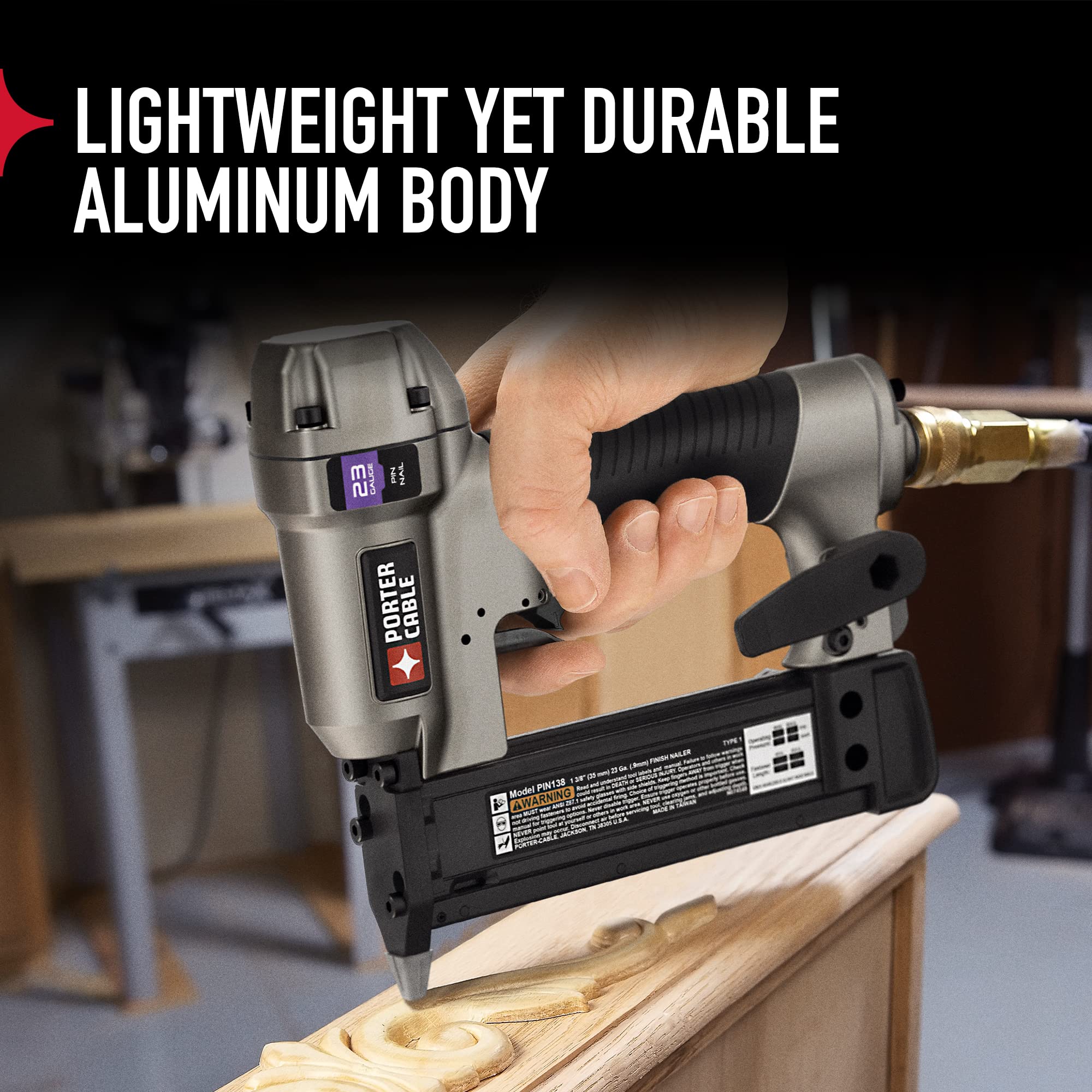 Magazine view shows 130-pin capacity for quick reloads.