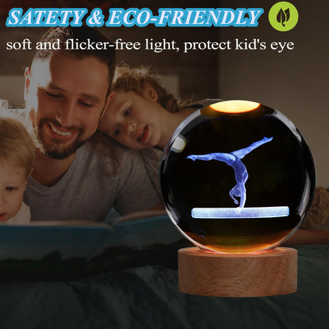 POSSHE compact desk night light complements modern decor with subtle glow
