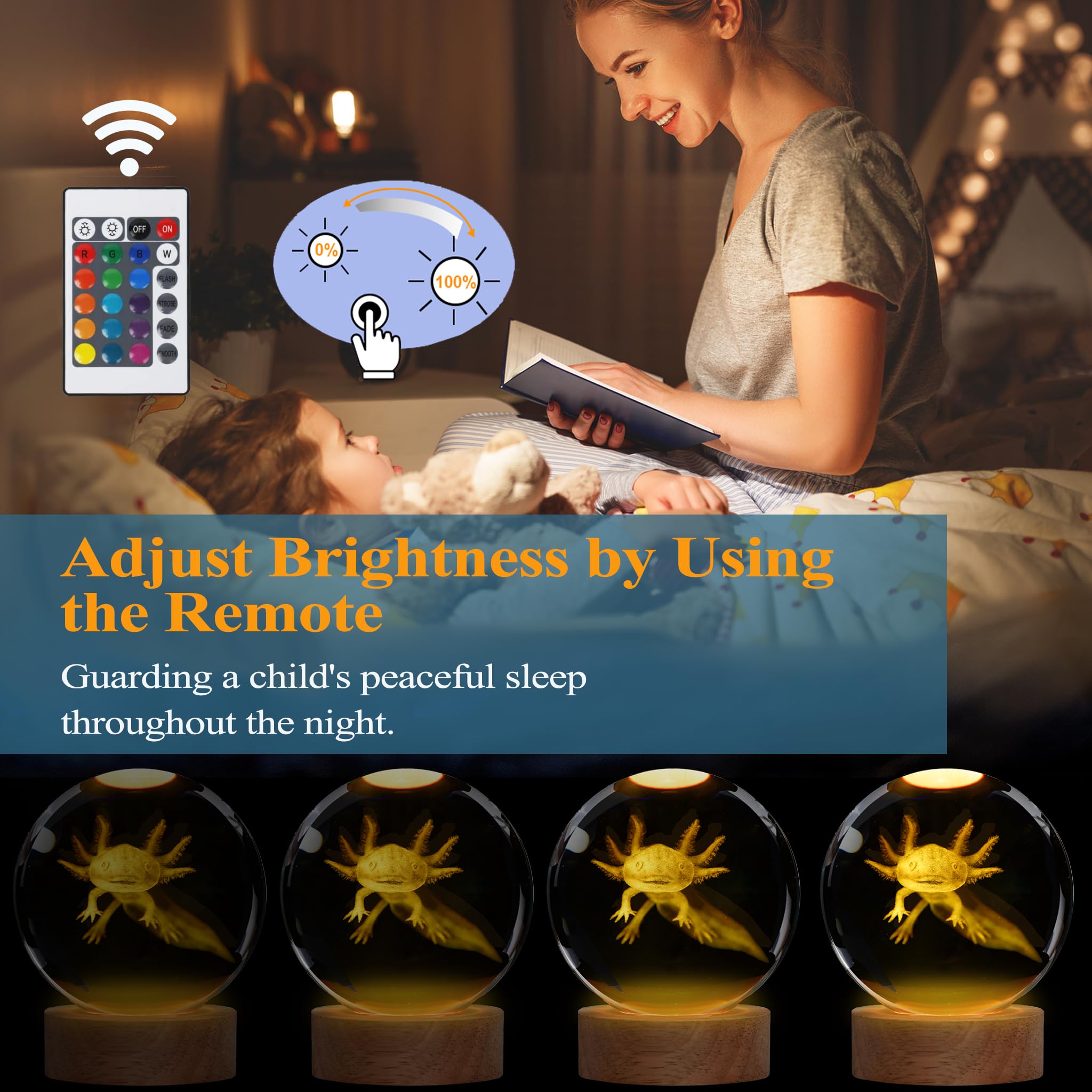POSSHE night light suitable for bedrooms and study desks