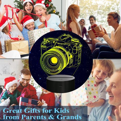 POSSHE photography gift night light for men and women