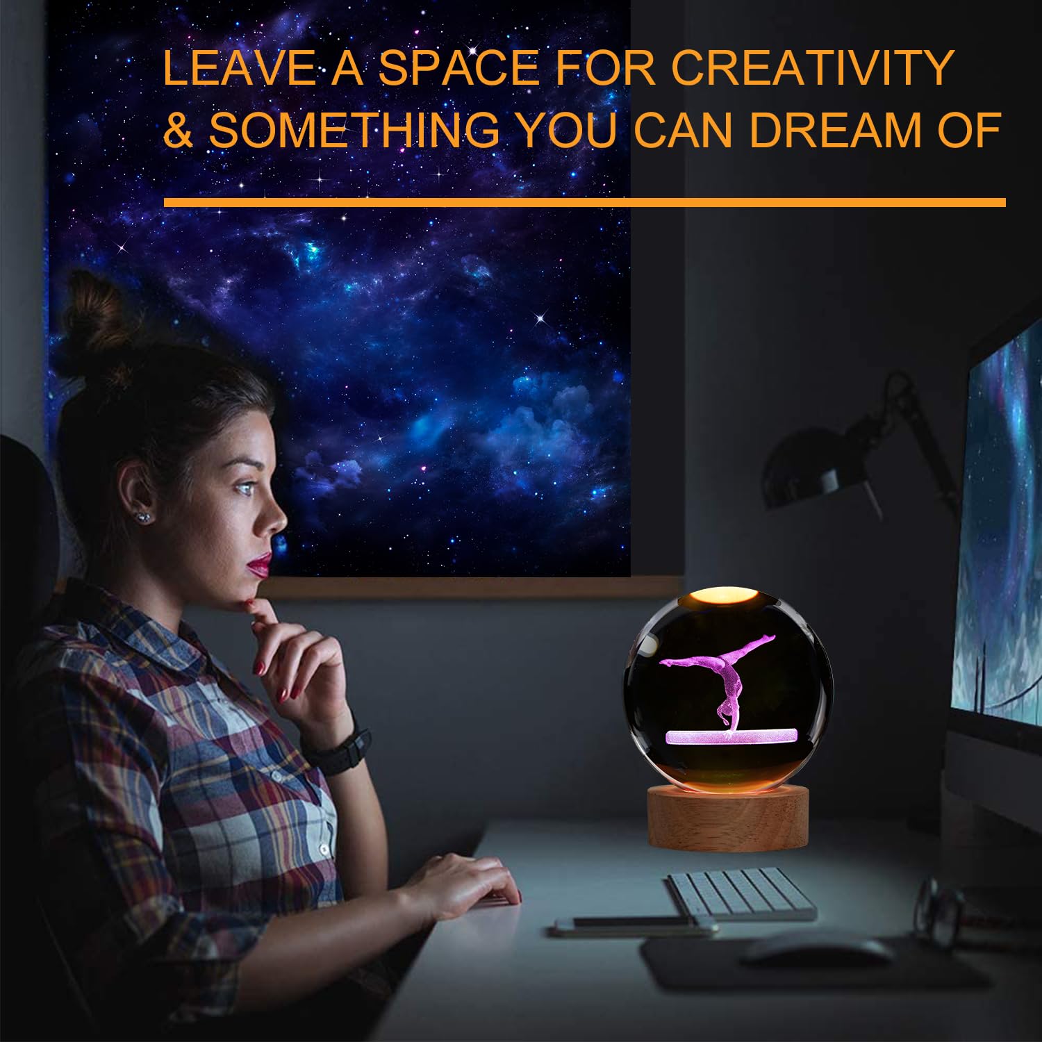 POSSHE room decor for boys and girls with a cheerful, sporty glow