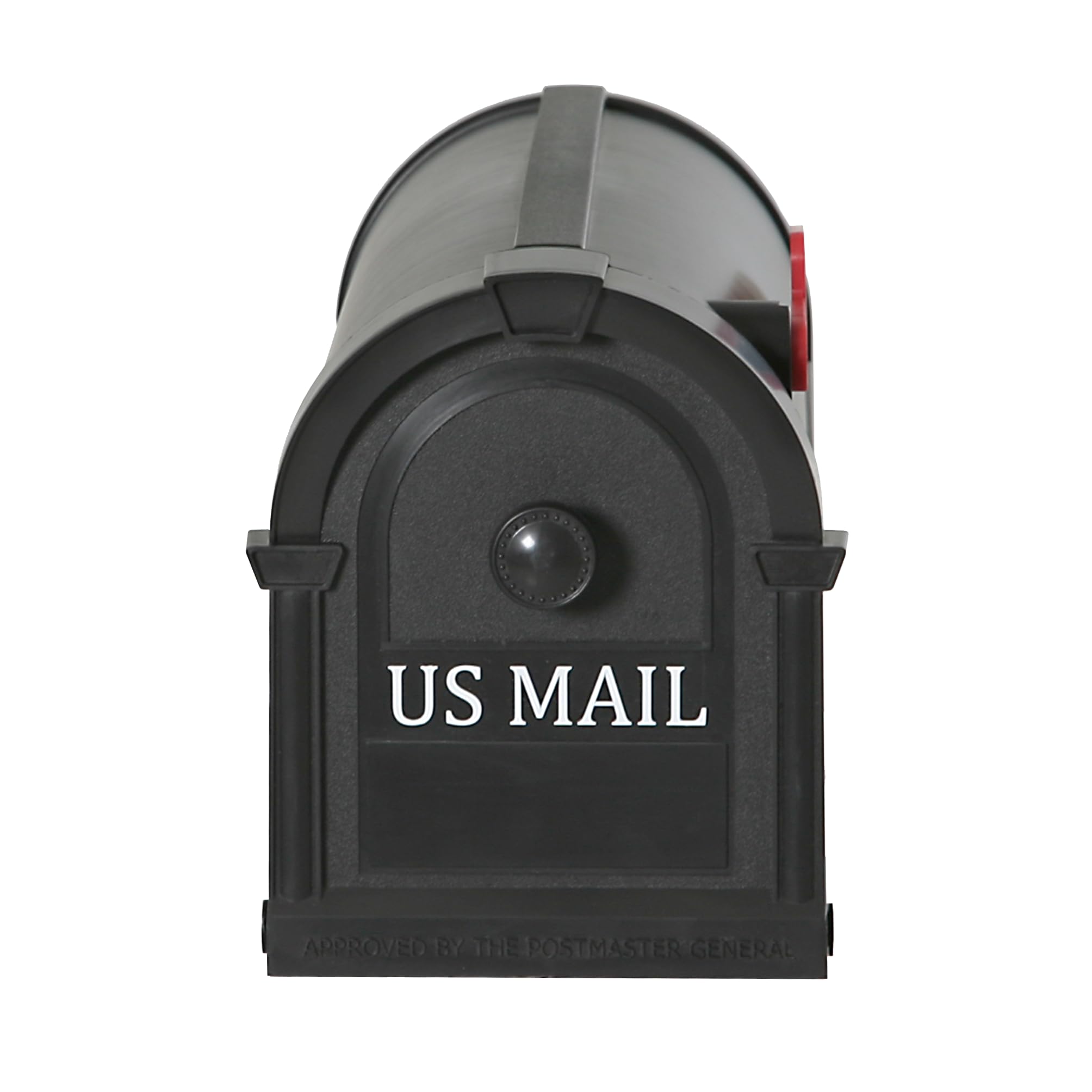 Postal Pro Hampton mailbox address panel ready for house numbers