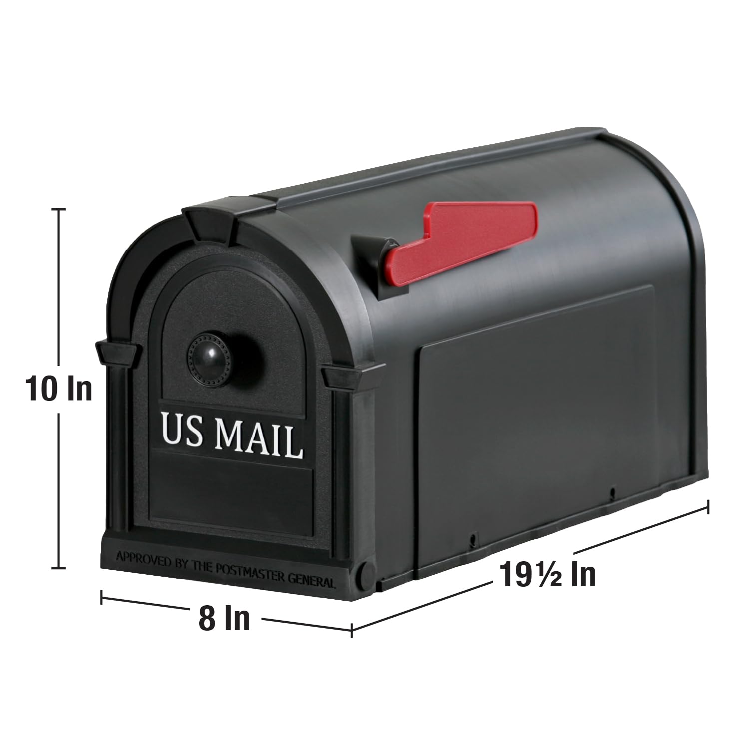 Postal Pro Hampton mailbox USPS approved for residential curbside delivery