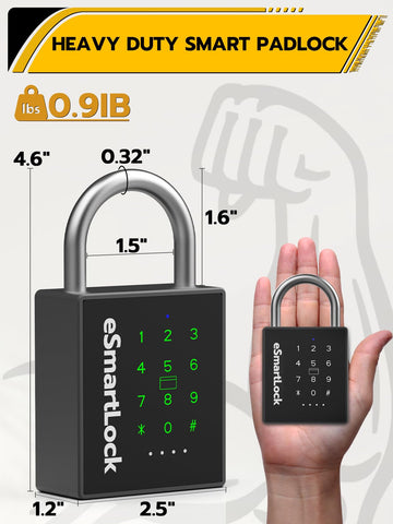 Pothunder padlock app pairing and setup for seamless access