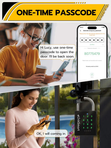 Pothunder padlock on garden fence and gate setup for security