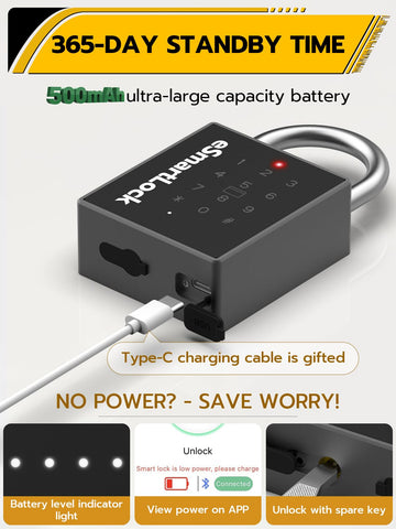 Pothunder weatherproof padlock outdoors against rain and dust