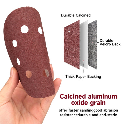 POTUINOM round hook-and-loop discs enable quick disc changes