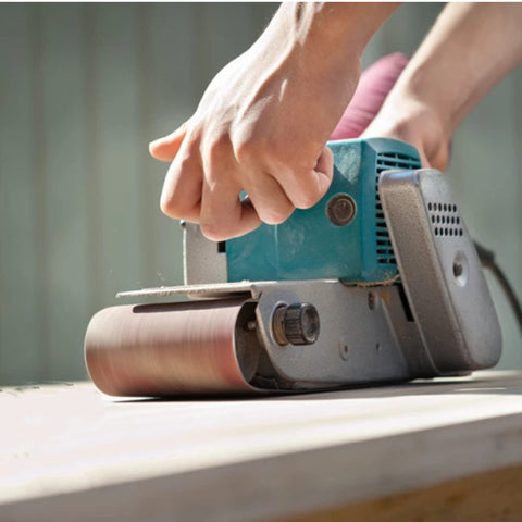 POTUINOM 3x21 belts suited for wood aluminum fiberglass plastics and more.