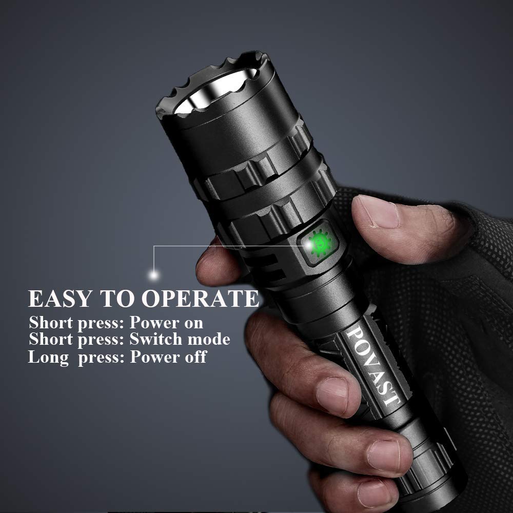 POVAST PVL2 USB recharge enables easy field charging anywhere.