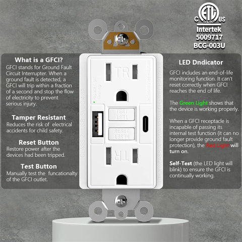POWAWINI LED indicator shows power status at a glance.