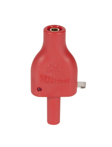 Power Probe 5V reference adapter in use during testing to limit voltage and protect components