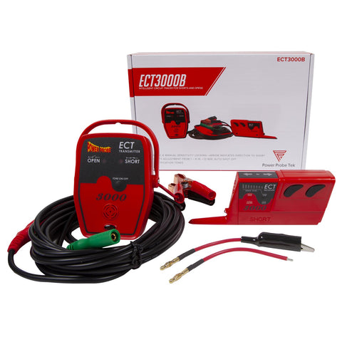 Power Probe ECT3000B transmitter with auto-signal lock active