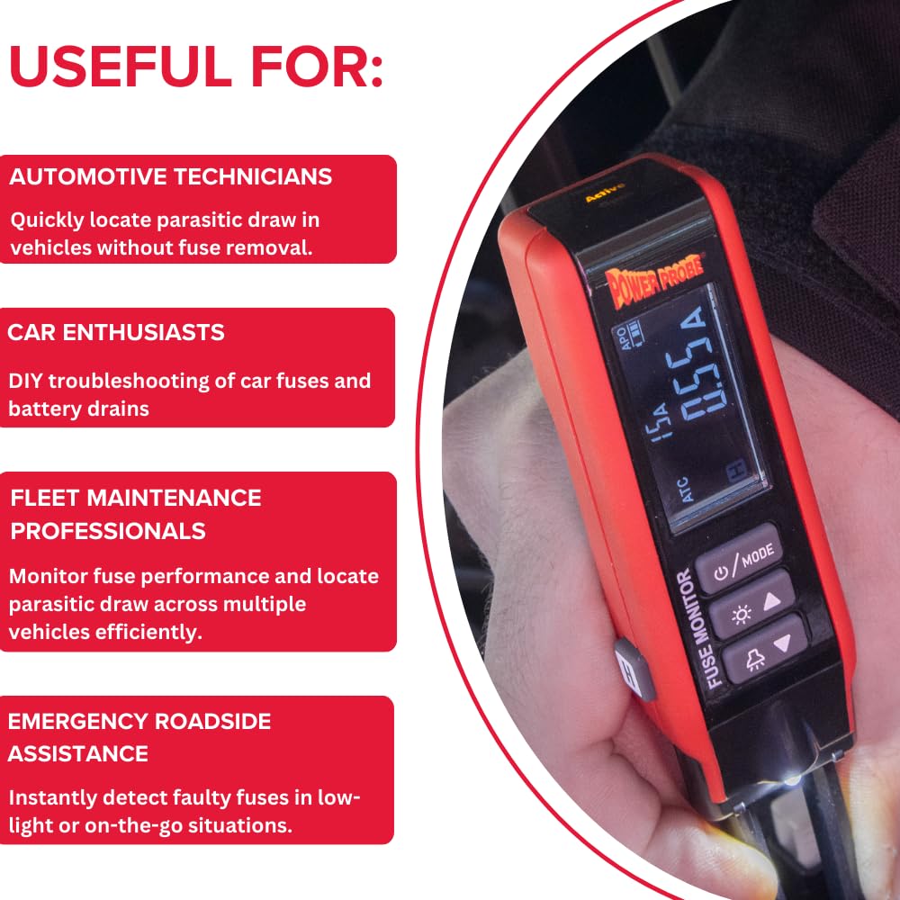 Power Probe PPFUSE replaceable tips demo for extended fuse testing
