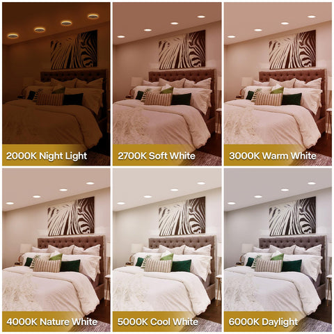 POWERASIA metal-smooth-trim 4-inch can light for a sleek ceiling look