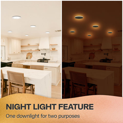 POWERASIA LED can light with sync function to align modes across fixtures