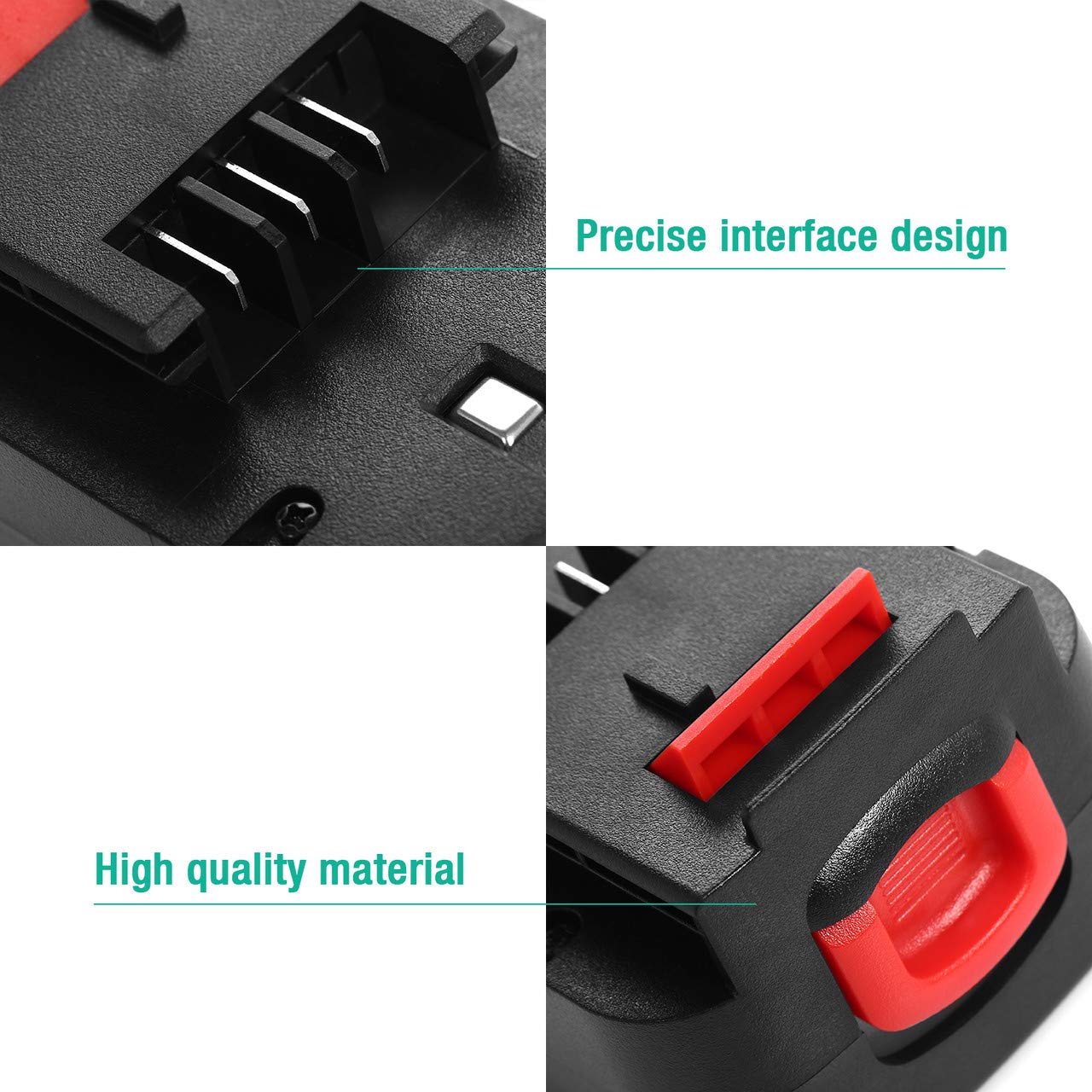 Powerextra battery in use with tool demonstrates extended run time