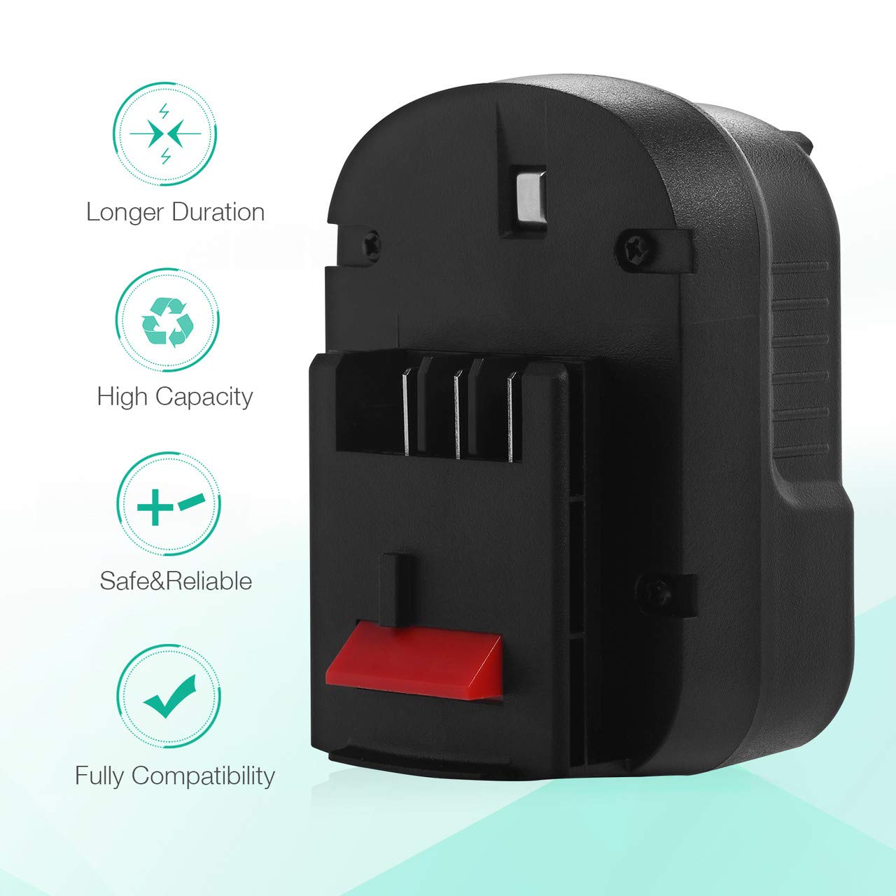 Powerextra rechargeable NiMH battery with no memory effect for reliable reuse