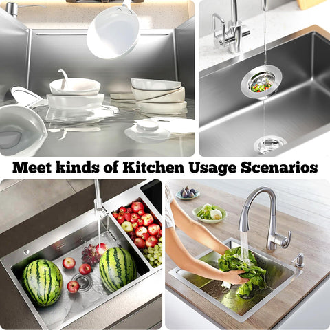 POWERSIR odor prevention with multiple rubber gaskets keeps kitchen scent fresh.