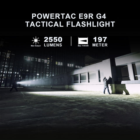 PowerTac E9R G4 with magnetic charging for quick field recharges