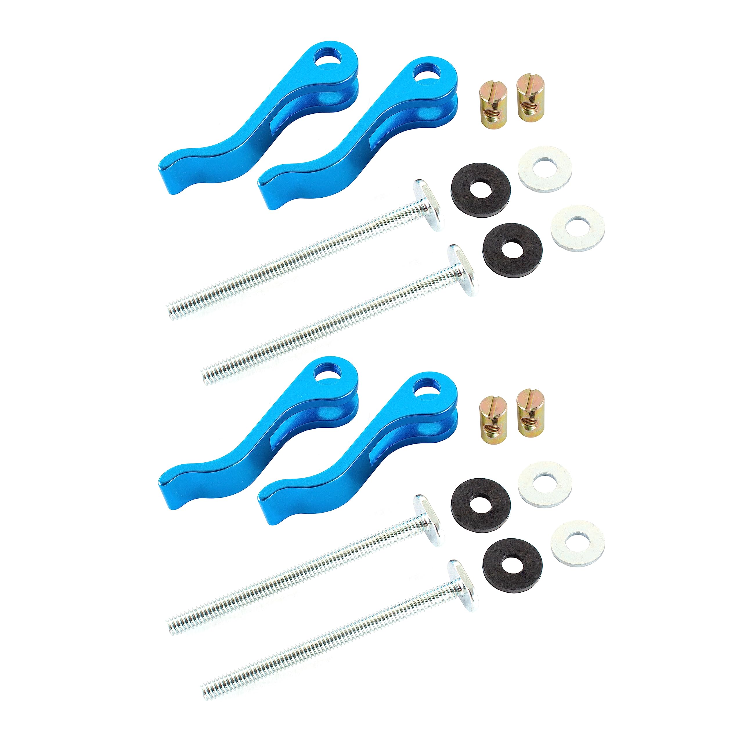 POWERTEC 3inch T-Bolts ensuring secure mounting with universal 1/4-20 threading.