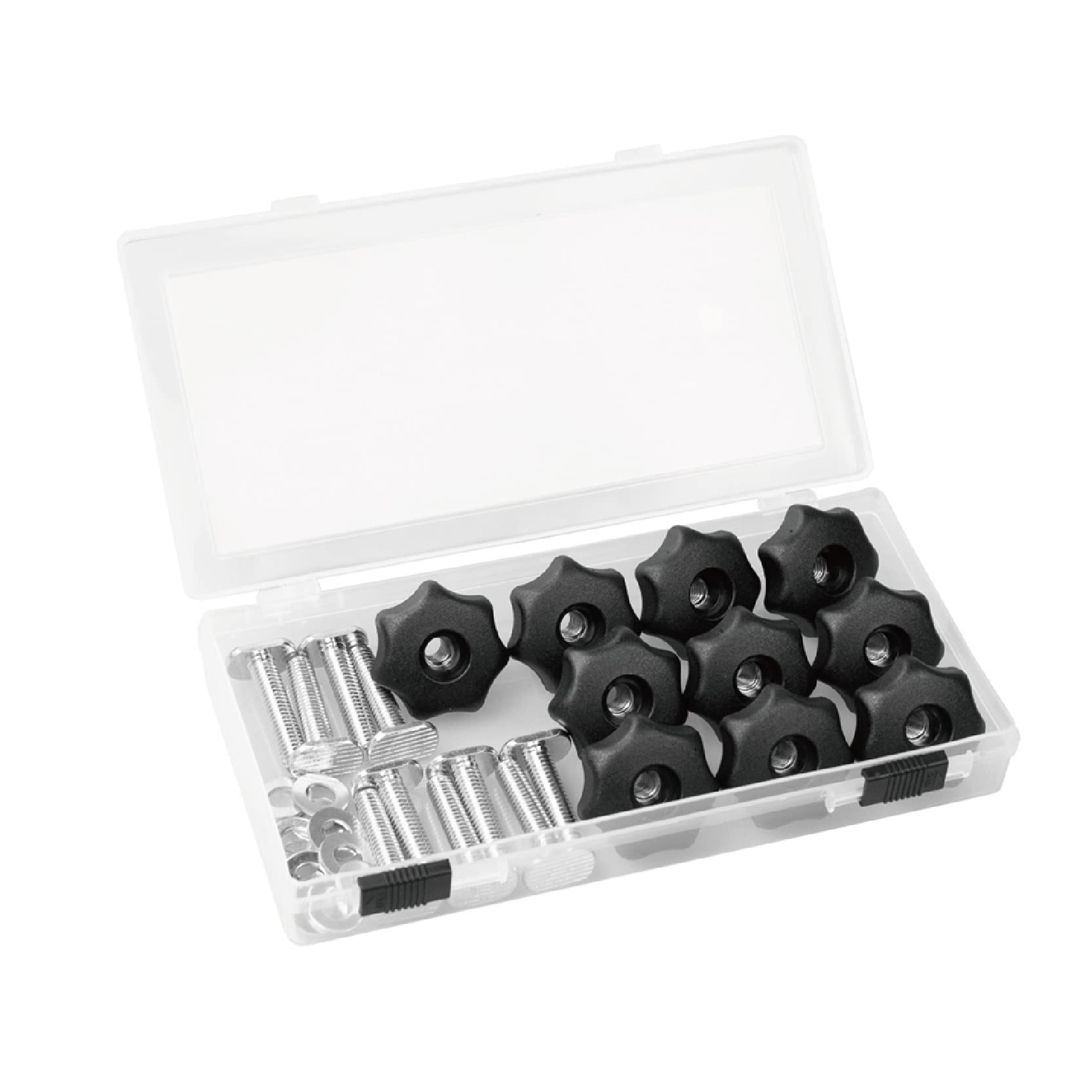 POWERTEC 71481 T-bolts and washers ready for quick jig setups