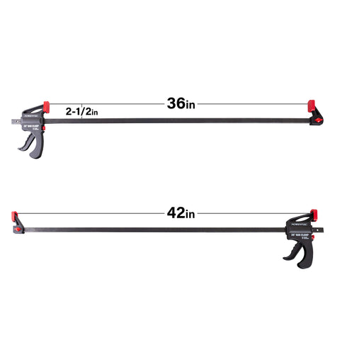 POWERTEC 71597 one-handed quick-release enables fast adjustments