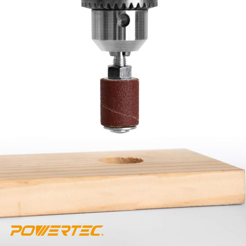 POWERTEC 71635 1-1/2-inch drum handles mid-size contours with precision.