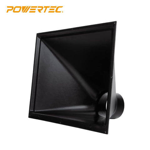 POWERTEC Big Gulp dust hood versatile range for multiple machines