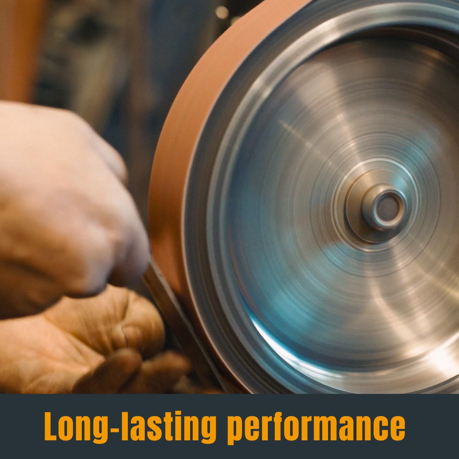 POWERTEC butt joint construction resists seam failure during sanding.