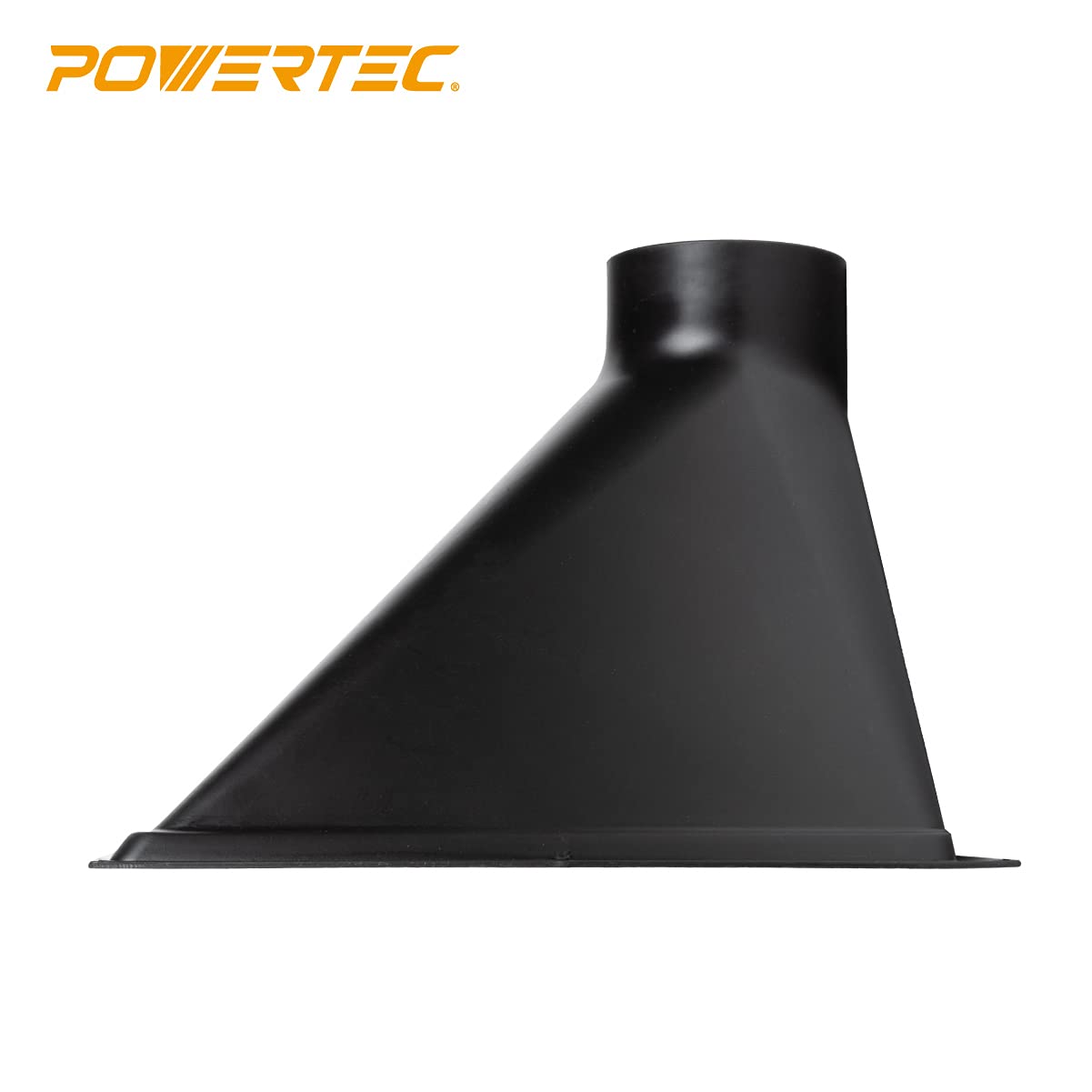 POWERTEC dust hood 4 inch port connection fits standard hoses