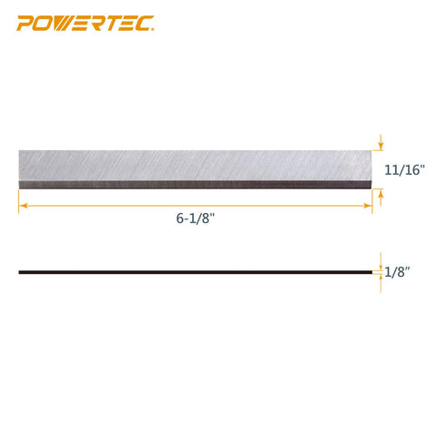 POWERTEC knives in action delivering smooth cuts on hardwoods