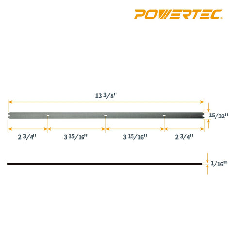 POWERTEC blades compatible with RIDGID R4330 and TP1300LS planers for reliable performance.