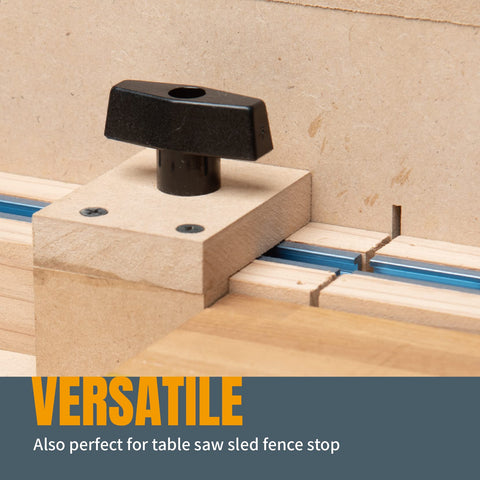 POWERTEC 2.5-inch t-bolts for deeper reach in setups.
