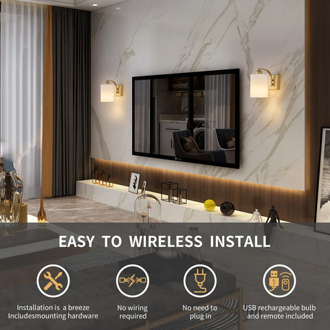 Powfloven Gold magnetic base bulb charging for easy recharging