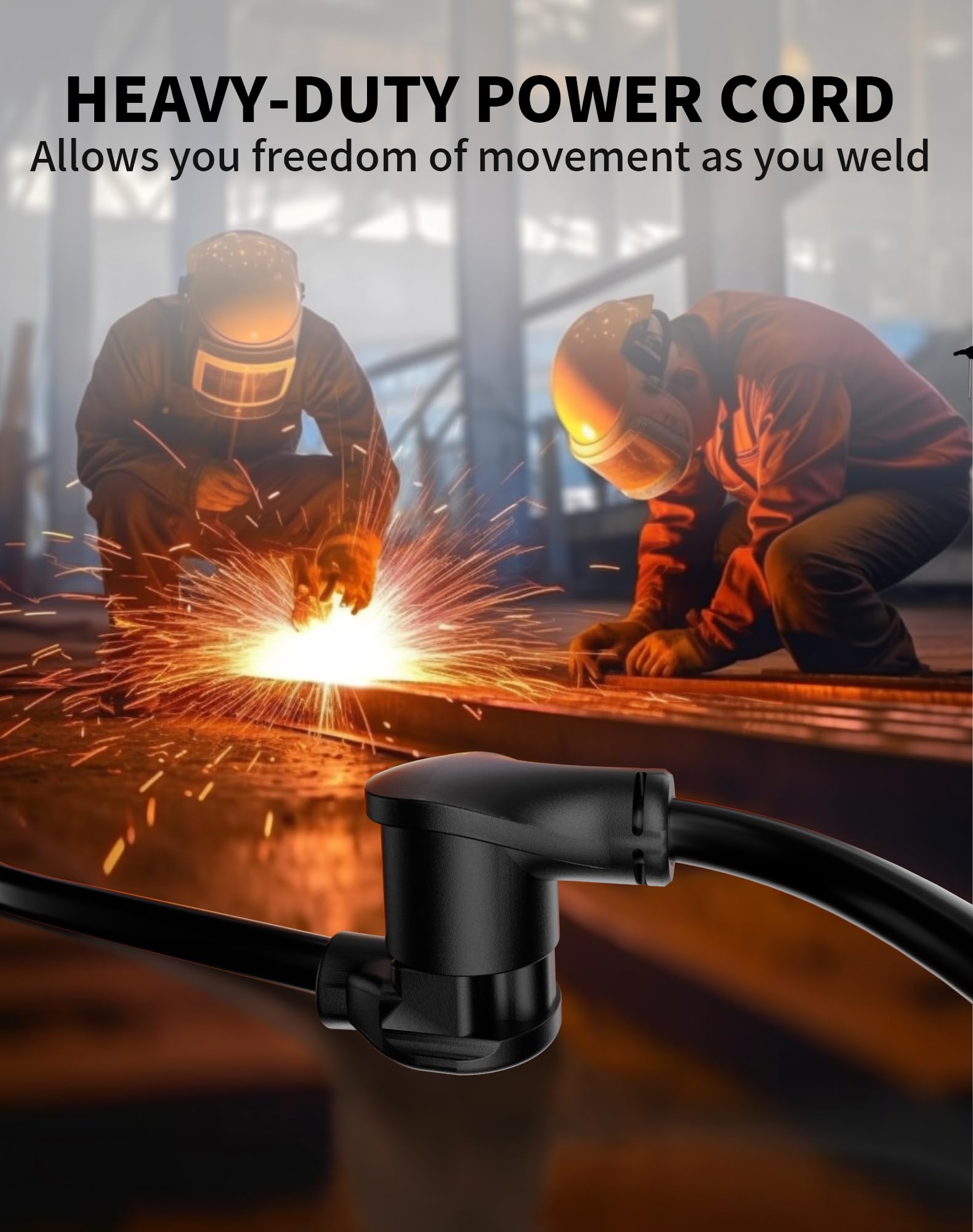 Powgrn ETL listed welder extension cord ensures reliable safety certification