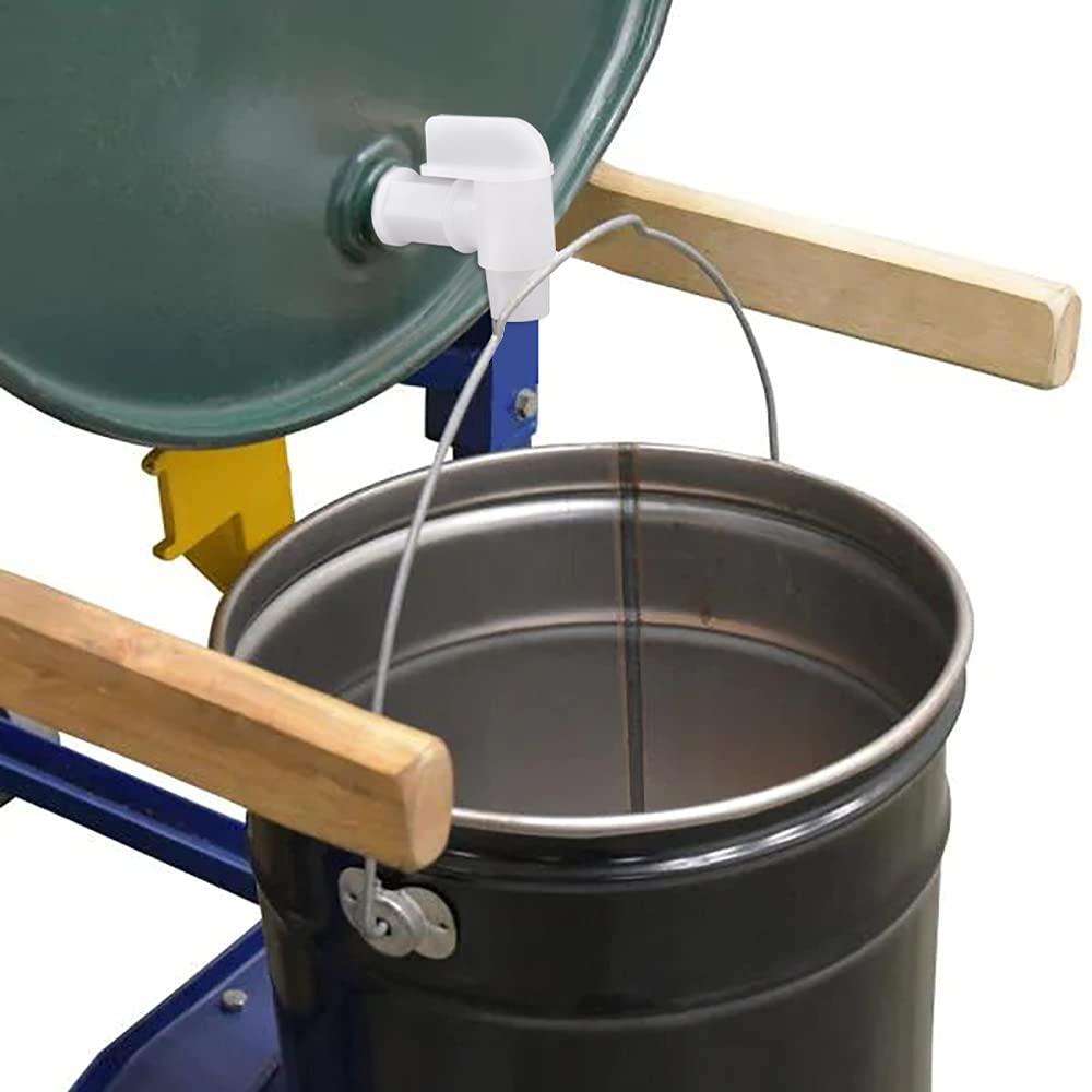 PowGrow spigot nozzle outlet detail for precise, spill-free flow.