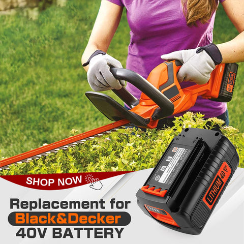 Powilling 40V battery compatible with LST540 and LCS1240 models