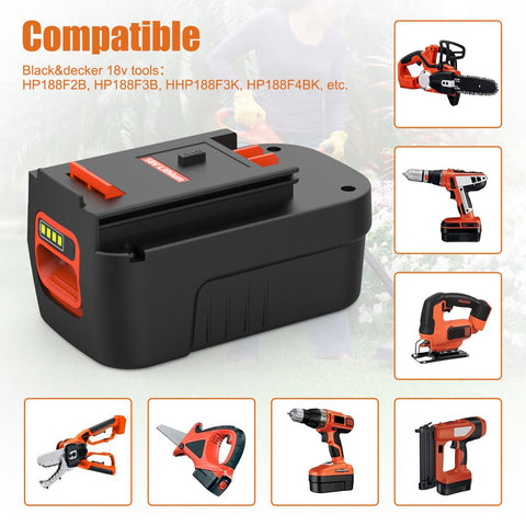 Powilling lithium battery indicator displays charge level for planning.