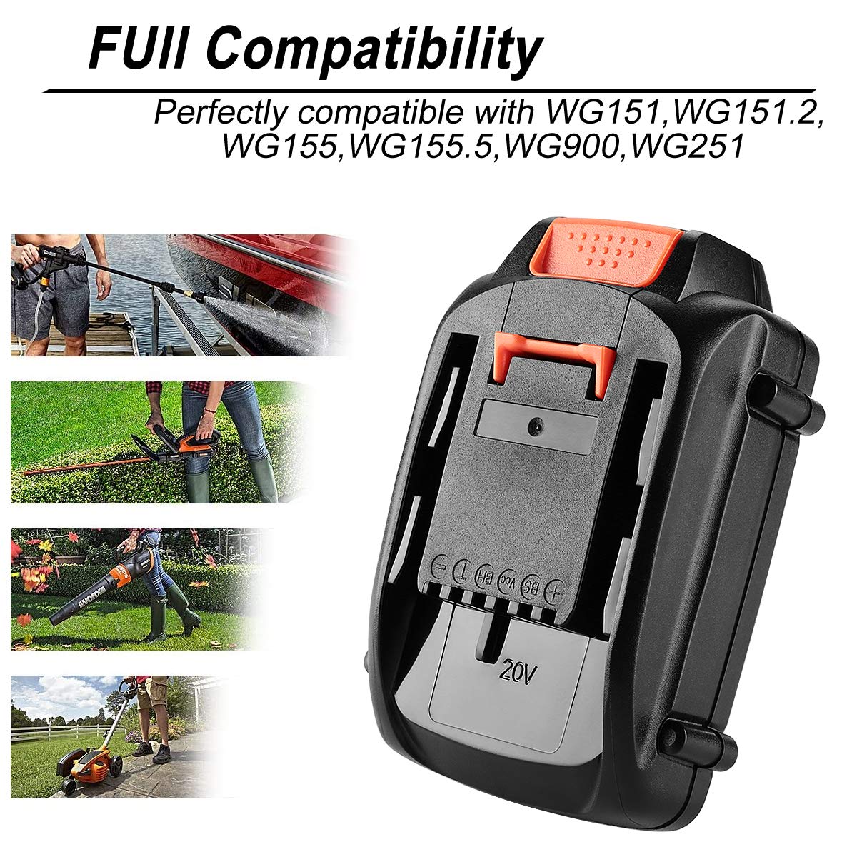 Powilling packaging image reveals battery and quick-start guide included.